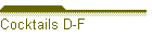 Cocktails D-F