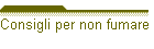 Consigli per non fumare